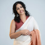 Amo La Tierra Hand Crafted Linen Saree